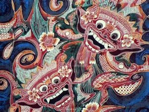 Batik Bali Dengan Nuansa Alam Tropis