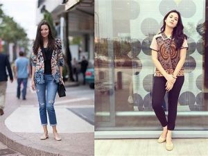 Mix And Match Batik Dengan Jeans